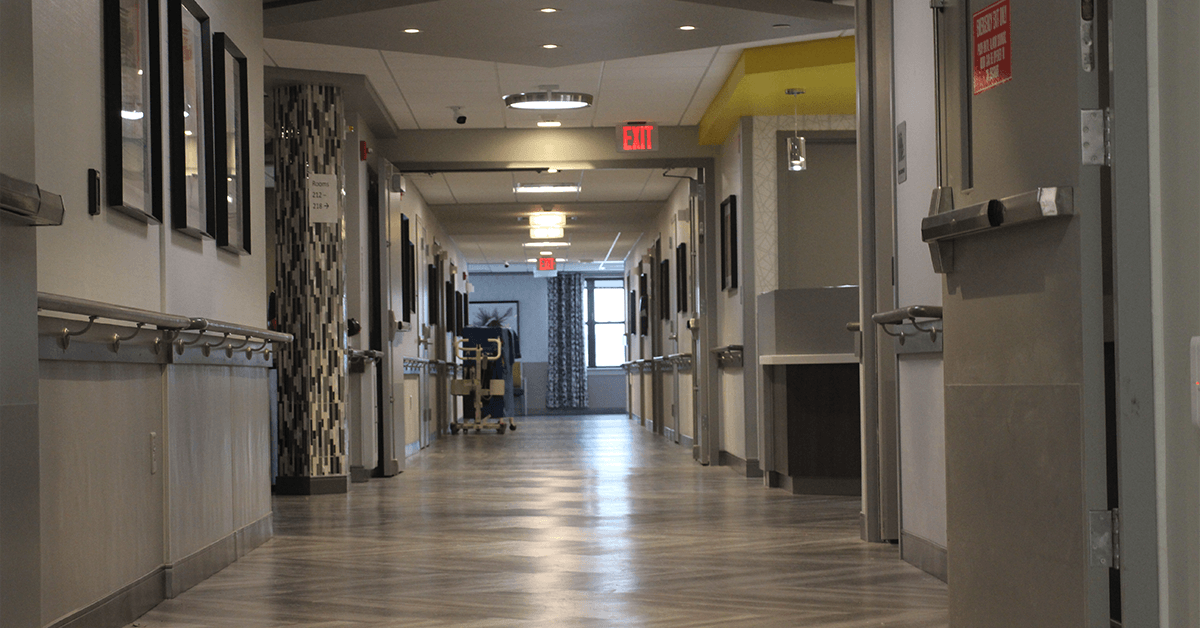 Cayuga Nursing Hallyway