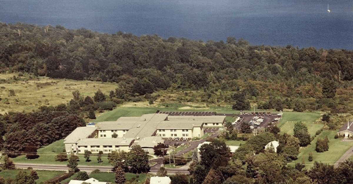 Cayuga Nursing aerial photo